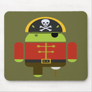 De Android Pirate Mousepad Muismat
