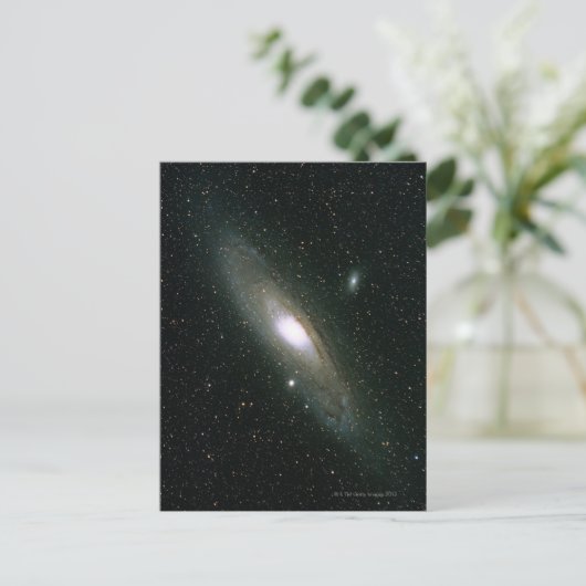 De Andromeda Galaxy Briefkaart (Staand voorkant)