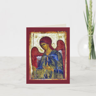 De Angel Gabriel Byzantijnse Christelijke kunst Kaart