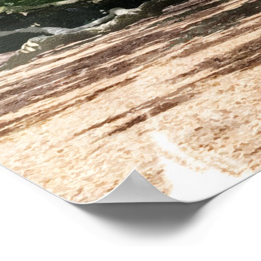 De Angel Oak Waterverf Poster (Hoek)