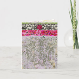 De Angel Sing ~ Greeting / Note Card Kaart