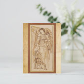 De Angels van de Hierarchy Angeli door Burne Jones Briefkaart (Staand voorkant)