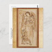 De Angels van de Hierarchy Angeli door Burne Jones Briefkaart (Voorkant / Achterkant)