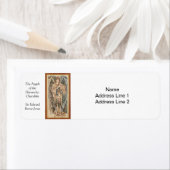 De Angels van de Hierarchy Cherubim, Burne Jones Etiket (Insitu)