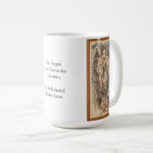 De Angels van de Hierarchy Cherubim, Burne Jones Koffiemok (Voorkant rechts)