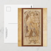 De Angels van de Hierarchy Thrones van Burne-Jones Briefkaart (Voorkant / Achterkant)