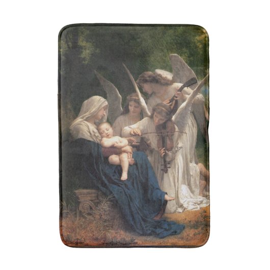 De Angels van William Adolphe Bouguereau Badmat (Voorkant Verticaal)