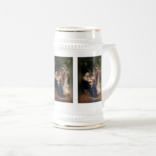 De Angels van William Adolphe Bouguereau Bierpul (Voorkant rechts)