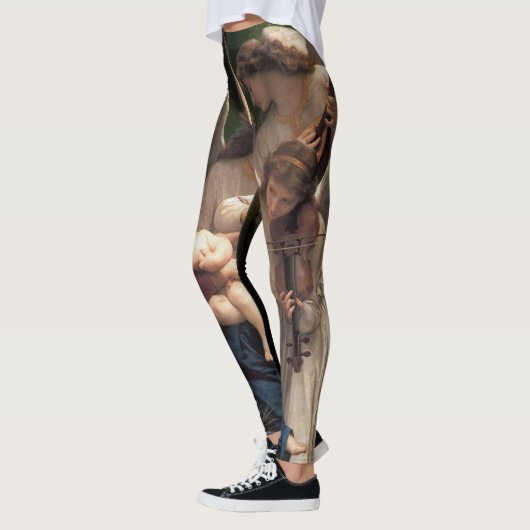 De Angels van William Adolphe Bouguereau Leggings (Links)