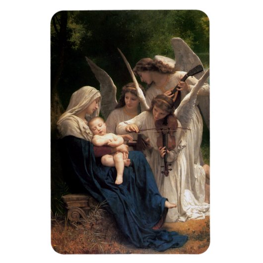 De Angels van William Adolphe Bouguereau Magneet (Verticaal)