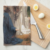 De Angels van William Adolphe Bouguereau Theedoek (Quarter Fold)