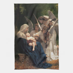 De Angels van William Adolphe Bouguereau Theedoek