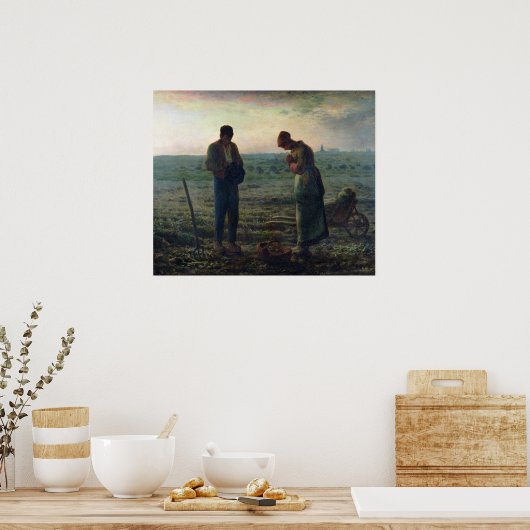 De Angelus, 1857-59 Poster (Keuken)
