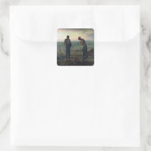 De Angelus, 1857-59 Vierkante Sticker (Tas)