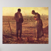 De Angelus bidt de reclamemaagd Mary Poster (Voorkant)