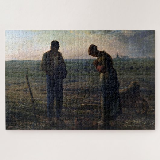 De Angelus, Jean-Francois Millet Legpuzzel (Horizontaal)