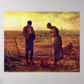 De Angelus Maagd Mary Immaculate Conception Poster (Voorkant)