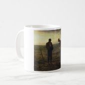 De Angelus van Jean-François Millet Koffiemok (Voorkant links)