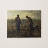 De Angelus van Jean-François Millet Legpuzzel (Horizontaal)