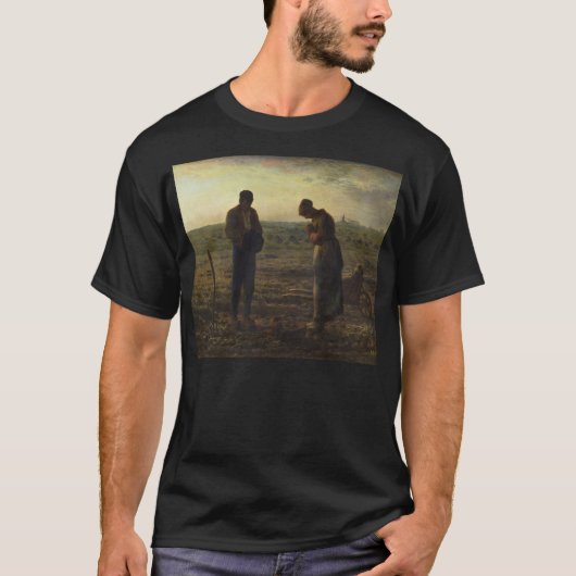 De Angelus van Jean-François Millet T-shirt (Voorkant)