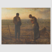 De Angelus van Jean-Francois Millet Tissuepapier (Voorkant)