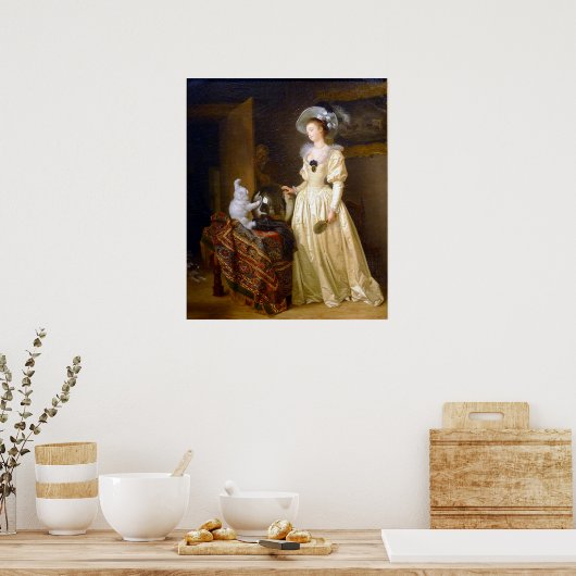 De Angora kat Poster (Keuken)