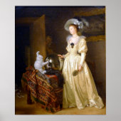 De Angora kat Poster (Voorkant)