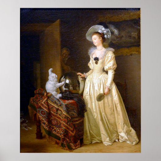 De Angora kat Poster (Voorkant)