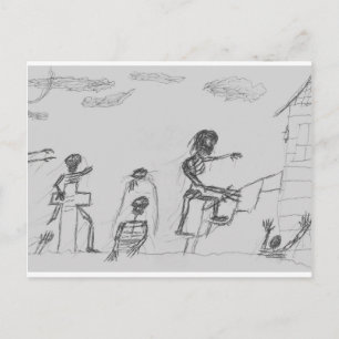 De Angry Dead Briefkaart