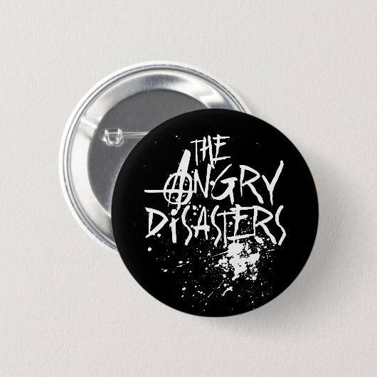 De Angry Disasters Button (Voorkant /achterkant)