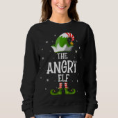 De Angry Elf Family Matching Group Kerstmis Trui (Voorkant)