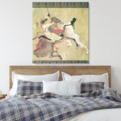 De Angry Horse Canvas Afdruk (Insitu (Slaapkamer))