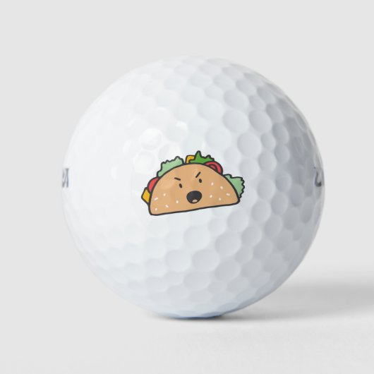 De Angry Taco Golfballen (Voorkant)