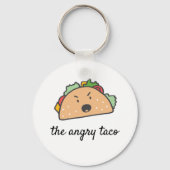 De Angry Taco Sleutelhanger (Voorkant)