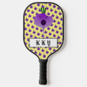 De Angry Turnip van Kenneth Yoncich verbrijzelen Pickleball Paddle (Achterkant)