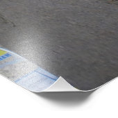 De Anichkov-brug in Sint-Petersburg Foto Afdruk (Hoek)