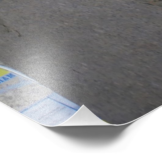 De Anichkov-brug in Sint-Petersburg Foto Afdruk (Hoek)