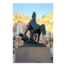 De Anichkov-brug in Sint-Petersburg