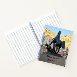 De Anichkov-brug in Sint-Petersburg Notitieboek