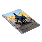 De Anichkov-brug in Sint-Petersburg Notitieboek (Rechterzijde)