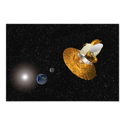 De anisotroop van de Wilkinson-microgolf Foto Afdruk (Voorkant)