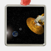 De anisotroop van de Wilkinson-microgolf Metalen Ornament (Voorkant)