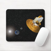 De anisotroop van de Wilkinson-microgolf Muismat (Met muis)