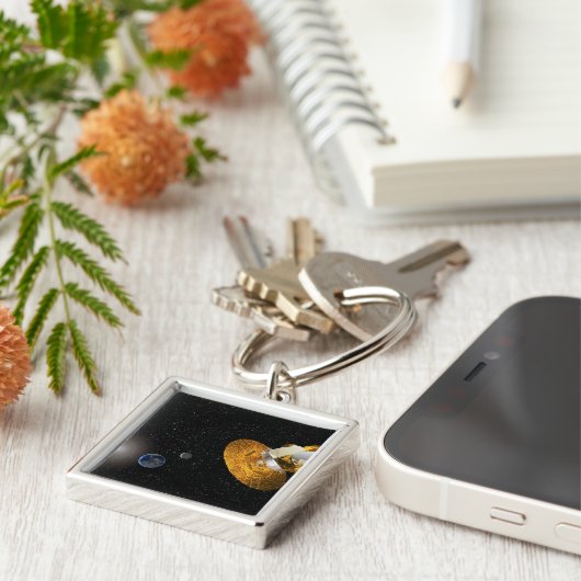 De anisotroop van de Wilkinson-microgolf Sleutelhanger (Zijkant)