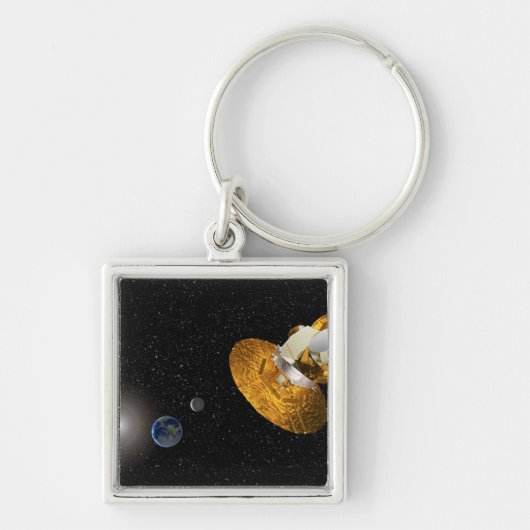 De anisotroop van de Wilkinson-microgolf Sleutelhanger (Voorkant)