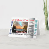 de aniversary kaart 16rev van terugwinningsslogans (Voorkant)