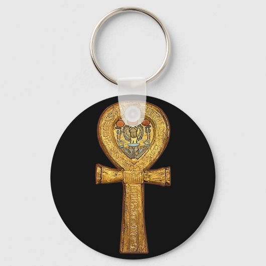 De Ankh.. Achtend Egyptisch symbool voor het leven Sleutelhanger (Voorkant)