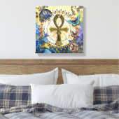 De Ankh Canvas Afdruk (Insitu (Slaapkamer))