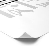 De Ankh - Egyptische Hieroglyphs Poster (Hoek)