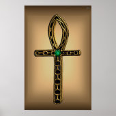 De Ankh (goud) Poster (Voorkant)